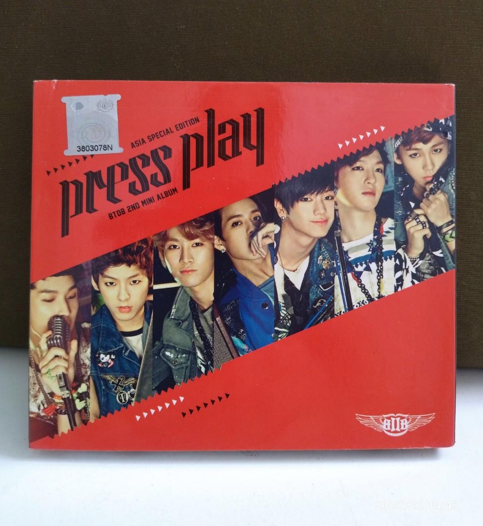 BTOB - Press Play ( 2nd Mini Album ) Asia Special Edition