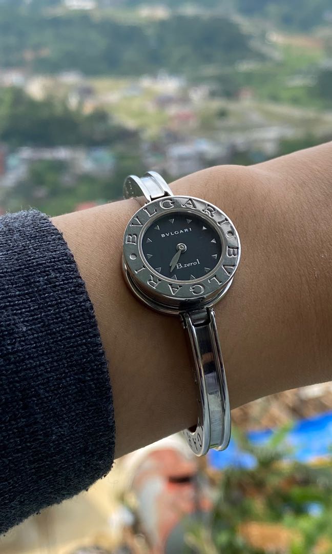 Bvlgari bangle watch hotsell
