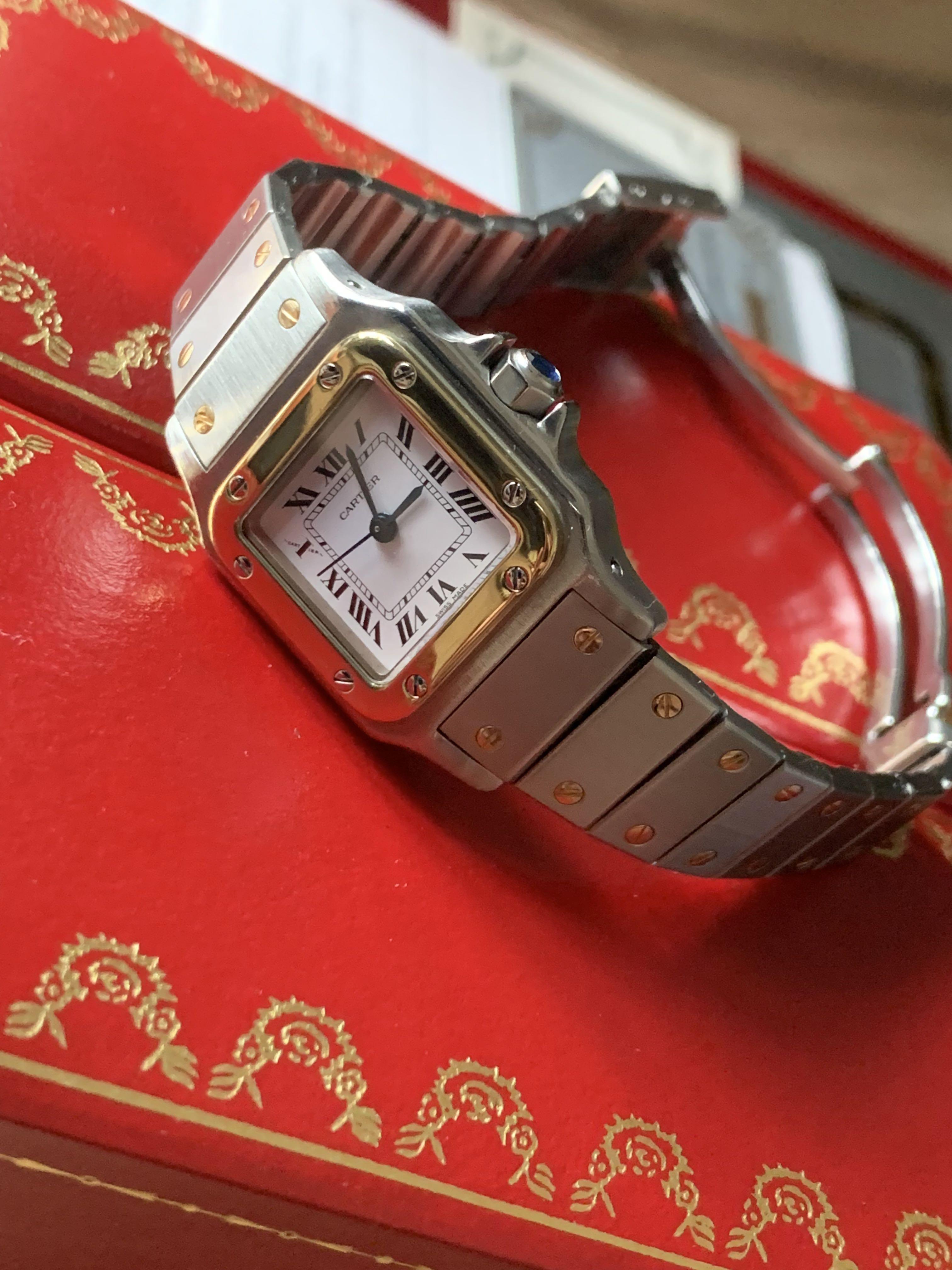 Cartier Santos Galbee Automatic Ladies Watch