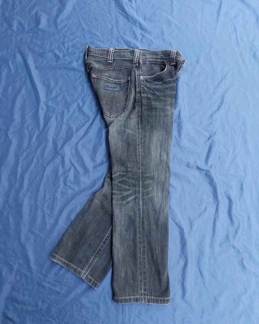 Celana jeans wrangler second, Fesyen 