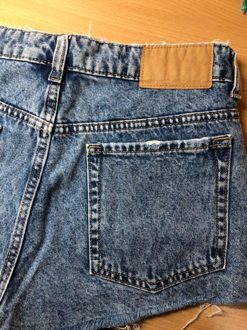 Celana pendek jeans h\u0026m, Fesyen Wanita 