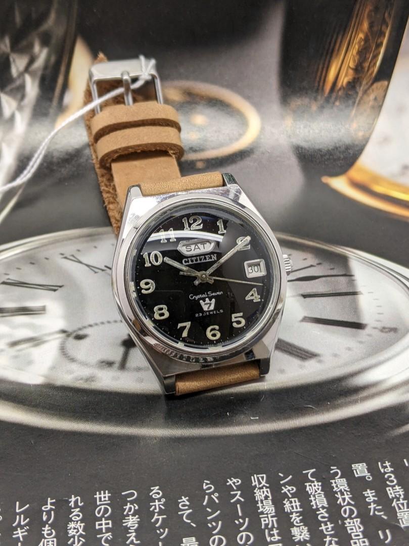CITIZEN CRYSTAL SEVEN 23 JEWELS AUTOMATIC 1969 s Luxury Watches