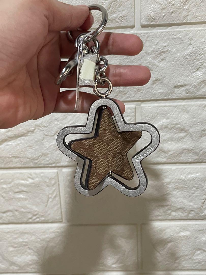 Coach star sales bag charm