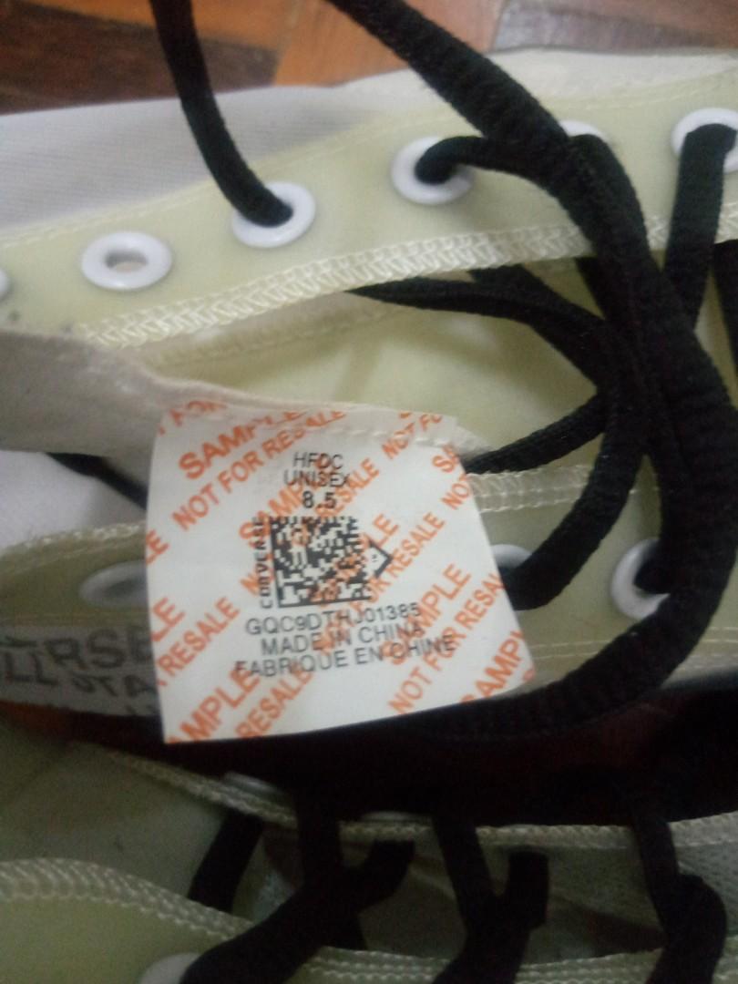 CONVERSE OFFWHITE VULCANIZED SAMPLE Men s Fashion Footwear