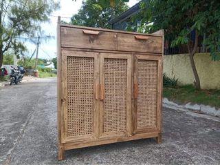 Customized wooden Solihiya design w/ drawers