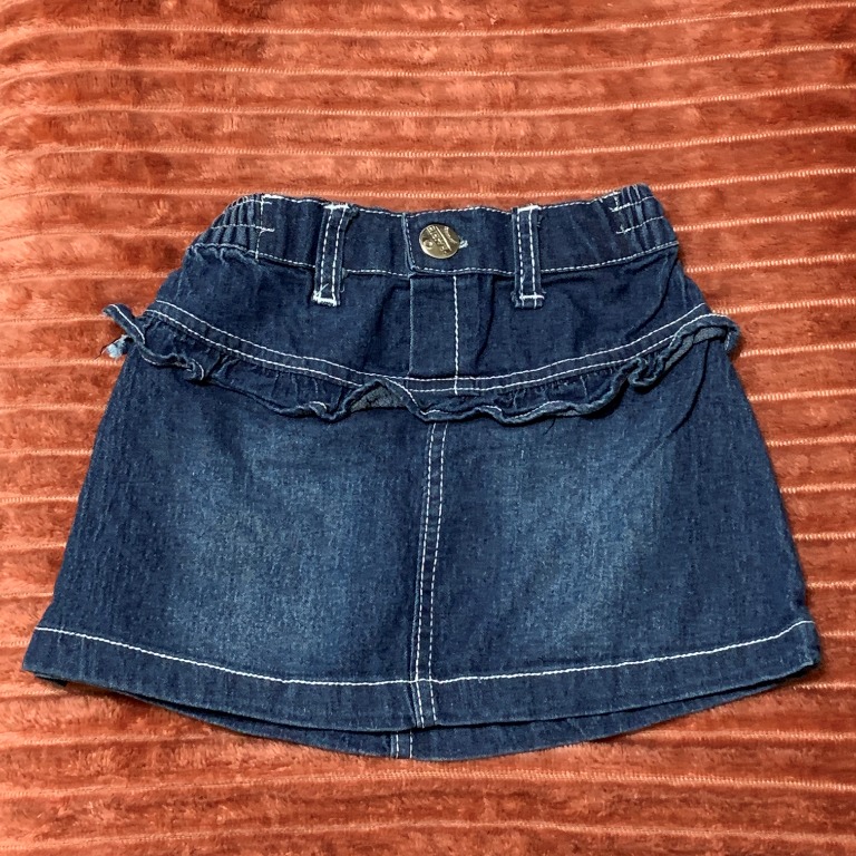 Denim Skirt for Baby Girl 1224months old, Babies & Kids, Babies & Kids