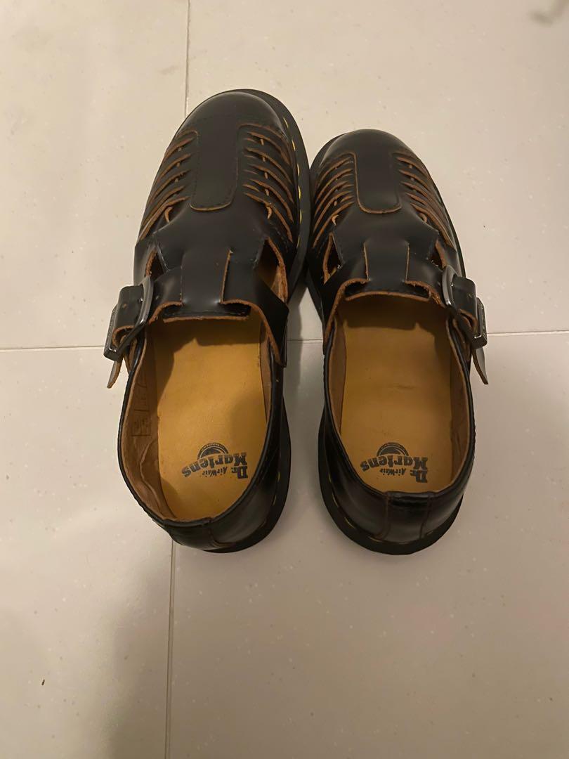 Dr martens mica woven sandals in black discount