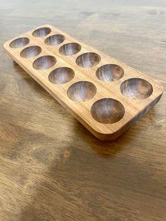 EGG TRAY: Japanese Style Wooden Egg Storage