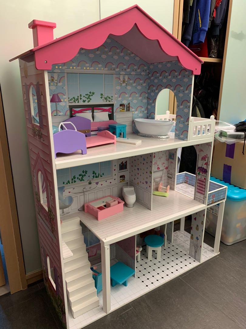 Sparkle lights dolls mansion on sale
