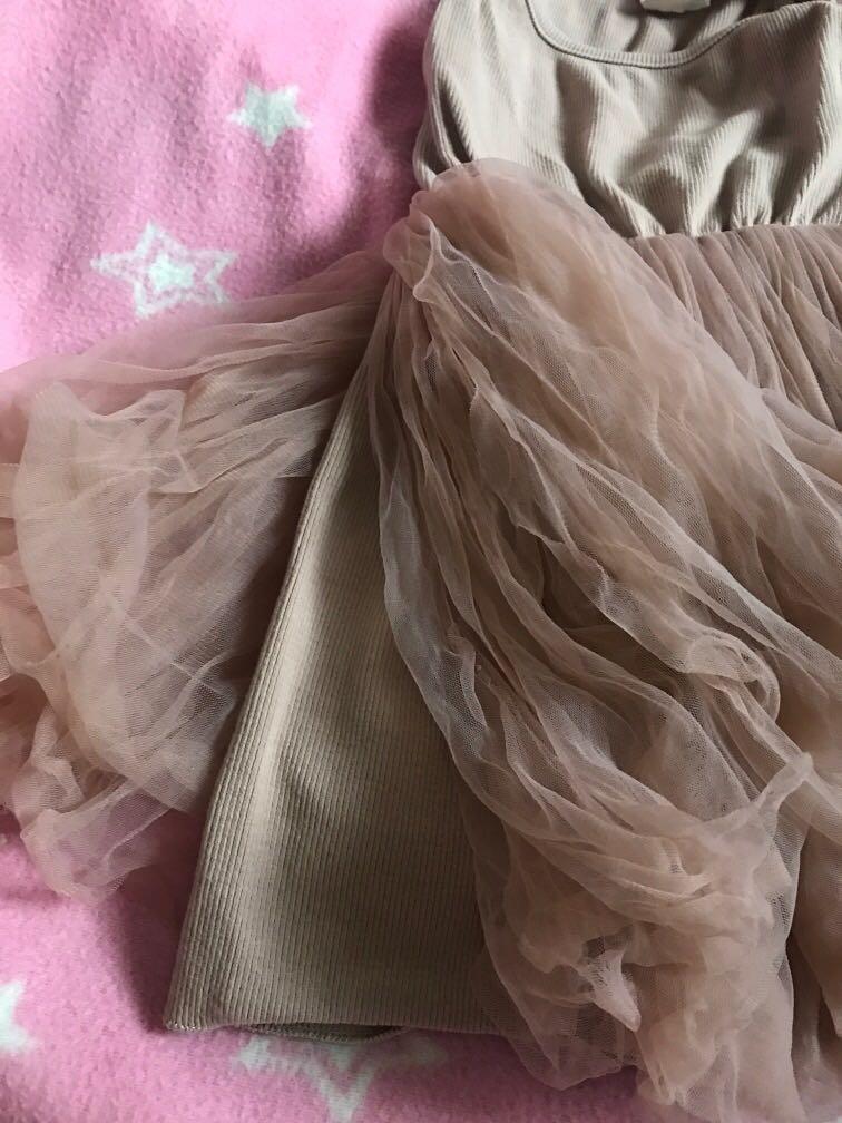 Dudu cream discount dress