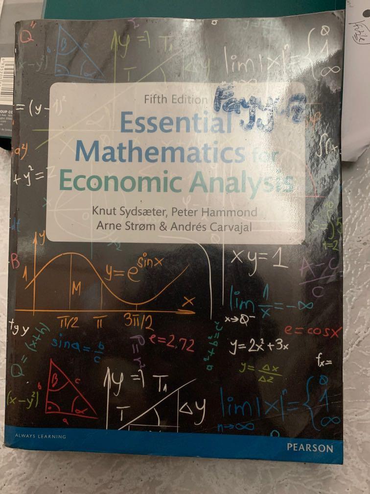 Essential Mathematics for Economic Analysis, Everything Else on Carousell