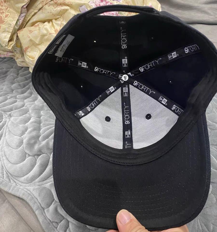 Fragment x New Era 全黑帽cap hat all black, 男裝, 手錶及配件, 棒球