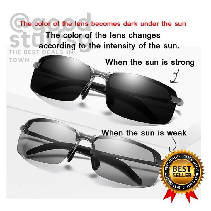 Eyeglass online sun protection
