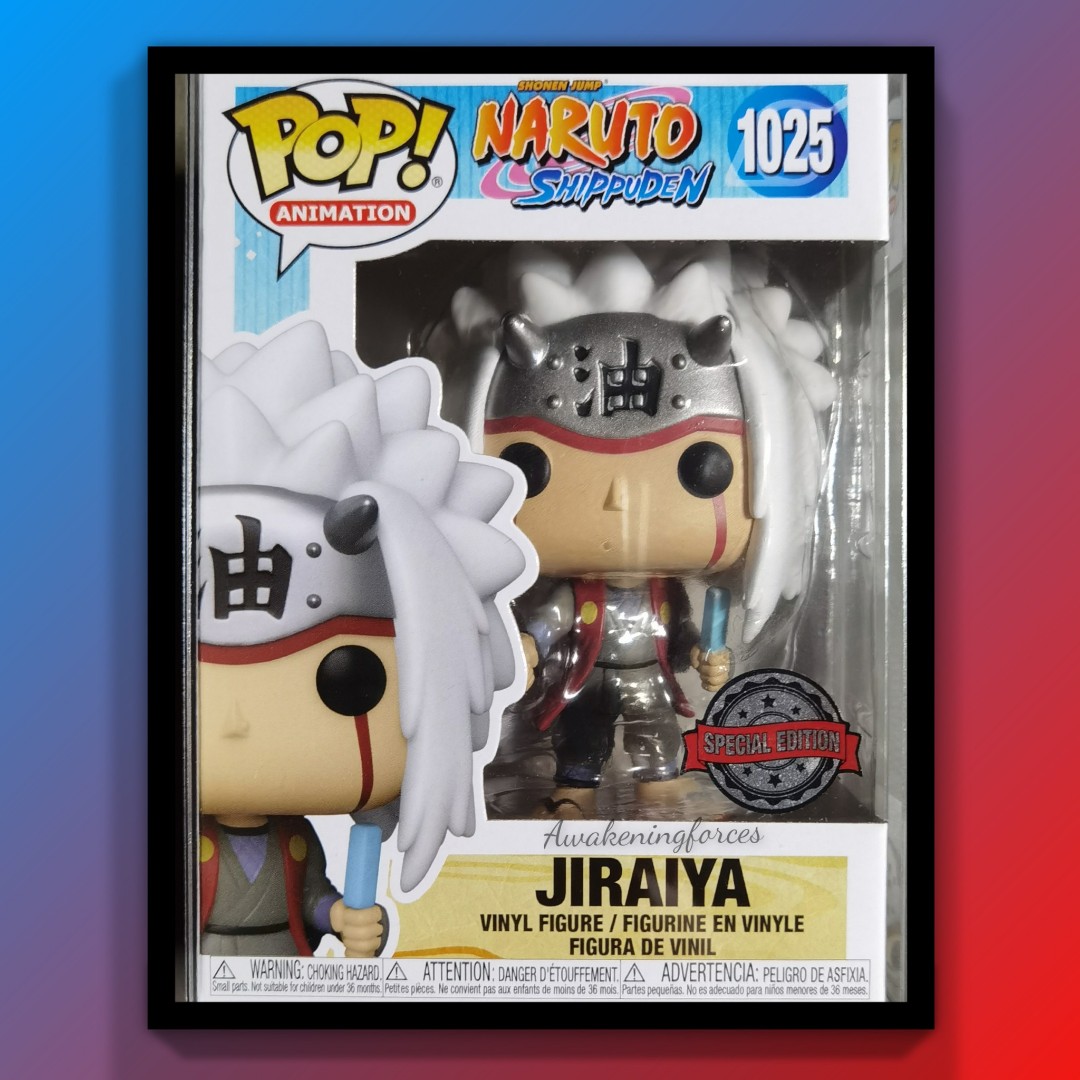 Funko Naruto Jiraiya Japanese Manga and 