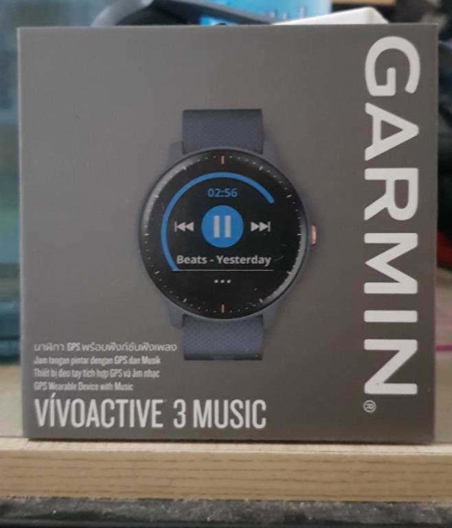Does the garmin vivoactive 3 play music shop