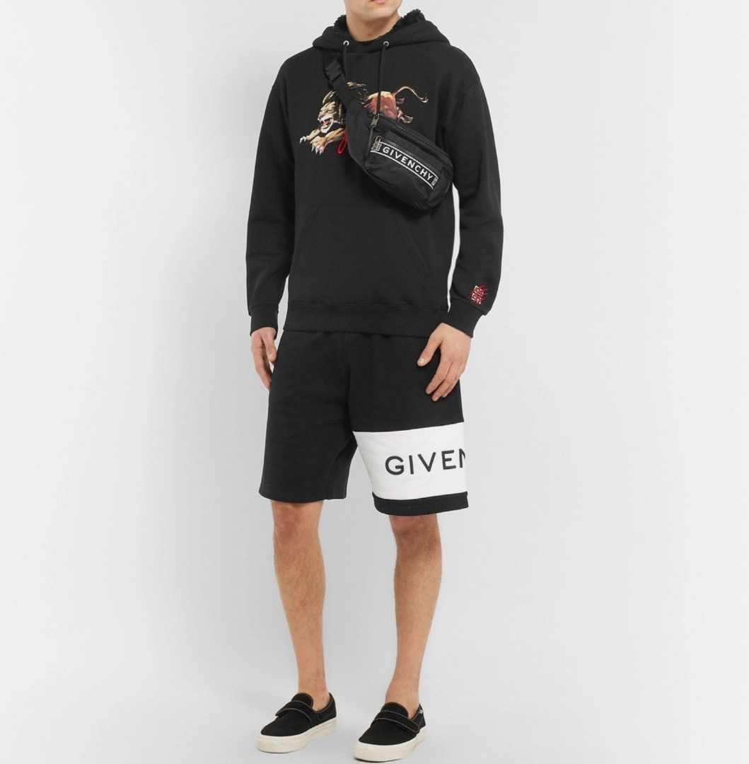 Givenchy Logo Shorts For Men, Luxury 