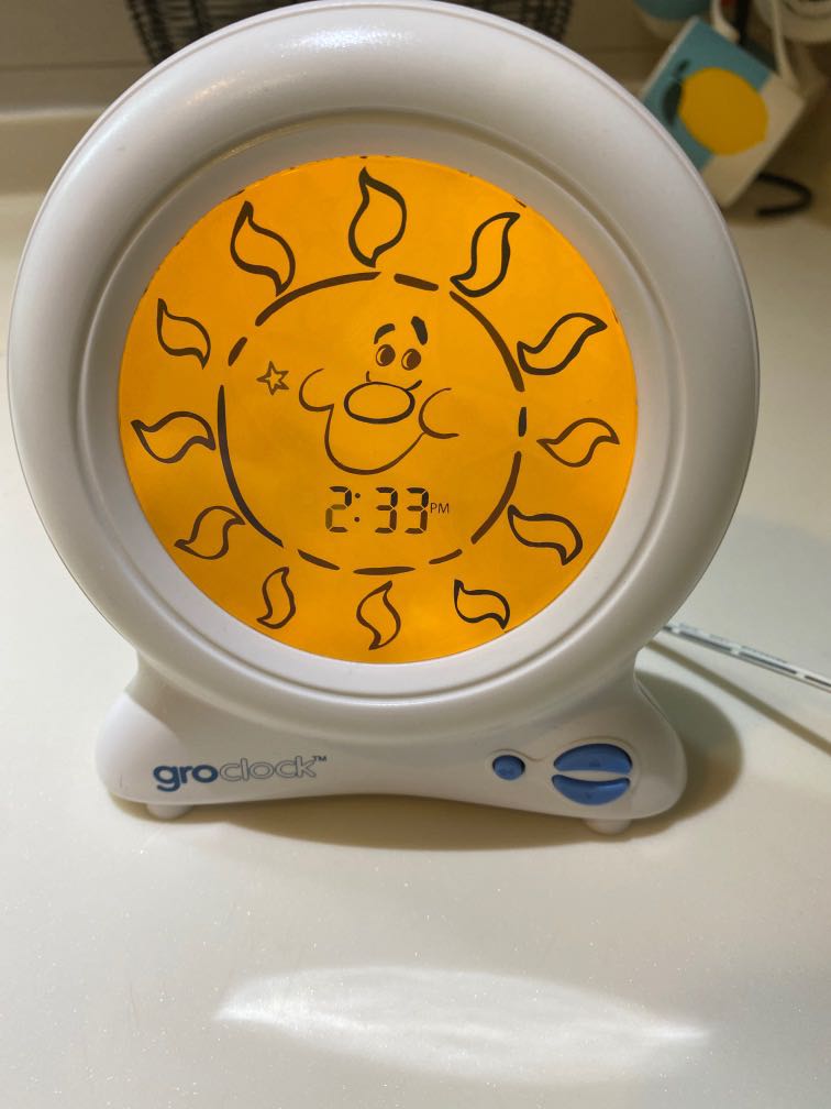 Gro clock, Furniture & Home Living, Home Decor, Clocks on Carousell