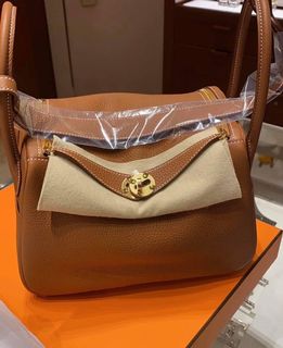 HERMES LINDY 26 GOLD CLEMENCE GHW