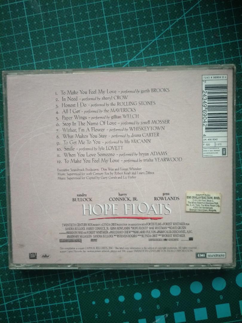 hope floats ost movie soundtrack, Hobbies & Toys, Music & Media, CDs