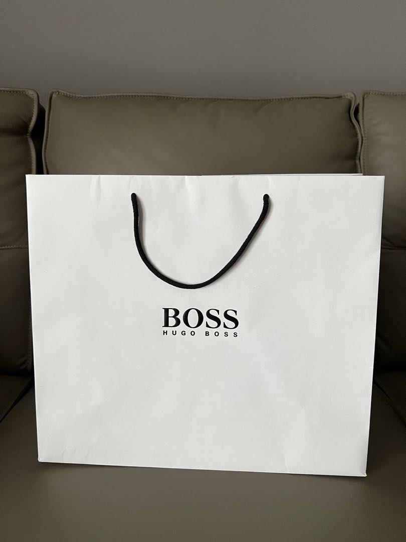 Hugo Boss large paper bag