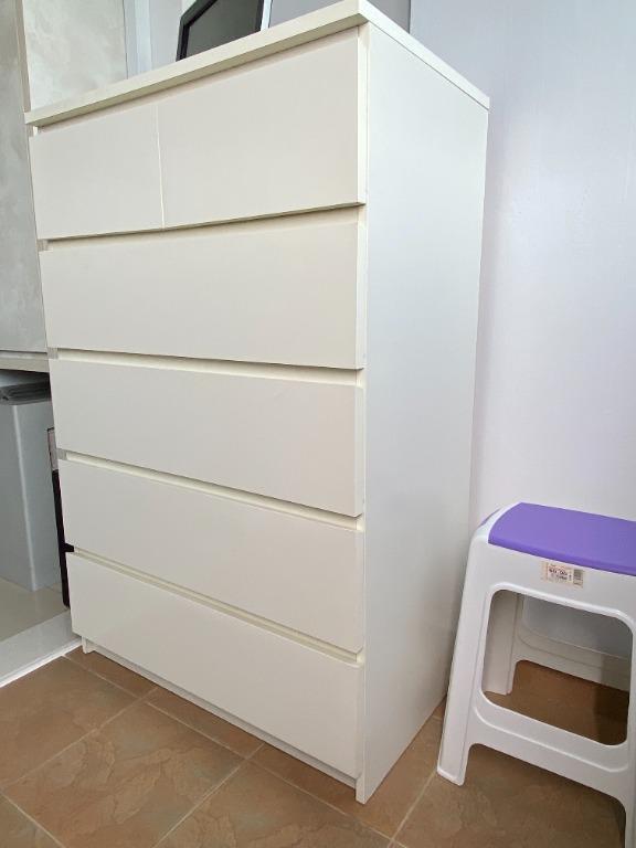 IKEA MALM Chest of 6 drawers, Furniture & Home Living, Furniture