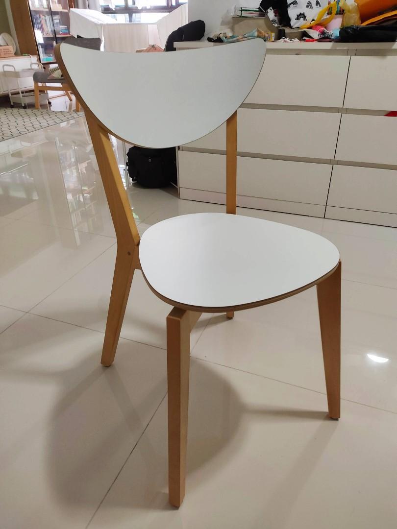 Ikea Nordmyra Chair x2, Furniture & Home Living, Furniture, Chairs on ...