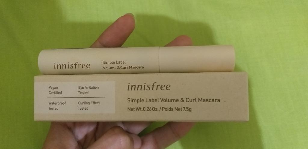 Innisfree Simple Label Volume & Curl Mascara (PRELOVED)