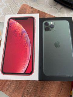 Iphone 11 pro and Iphone XR box only