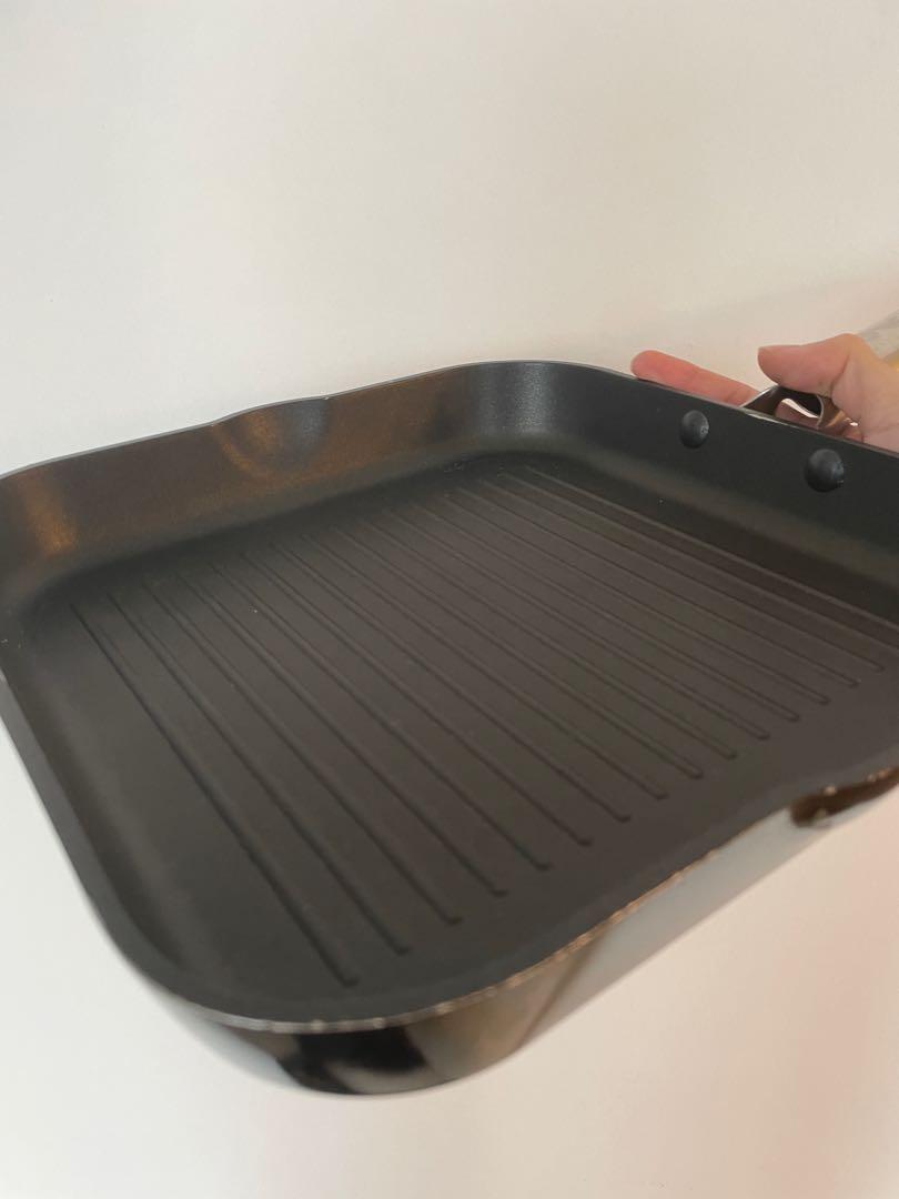 Jamie Oliver Cast Iron Griddle Pan, Furniture & Home Living