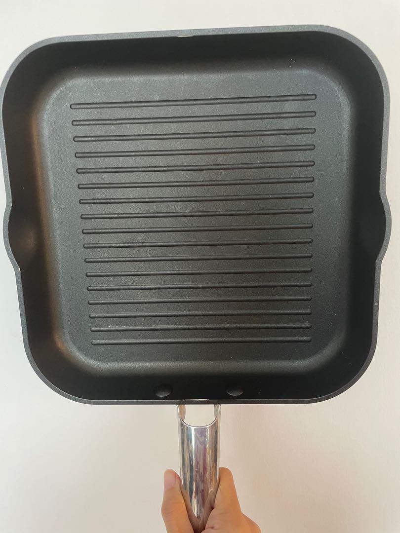 Jamie Oliver Cast Iron Griddle Pan, Furniture & Home Living