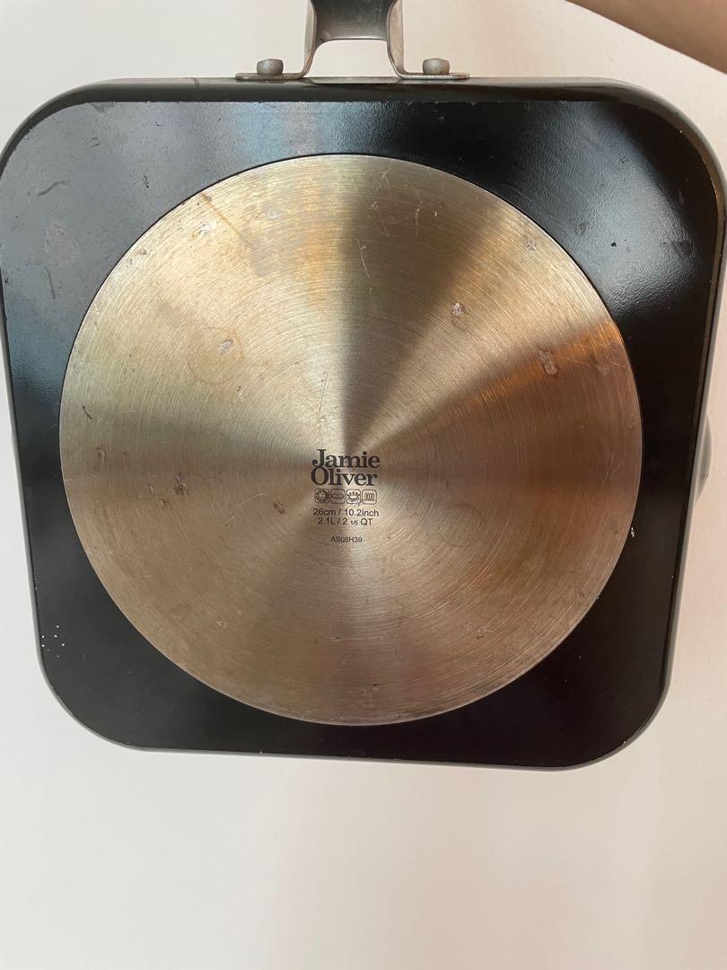 Jamie Oliver Cast Iron Griddle Pan, Furniture & Home Living