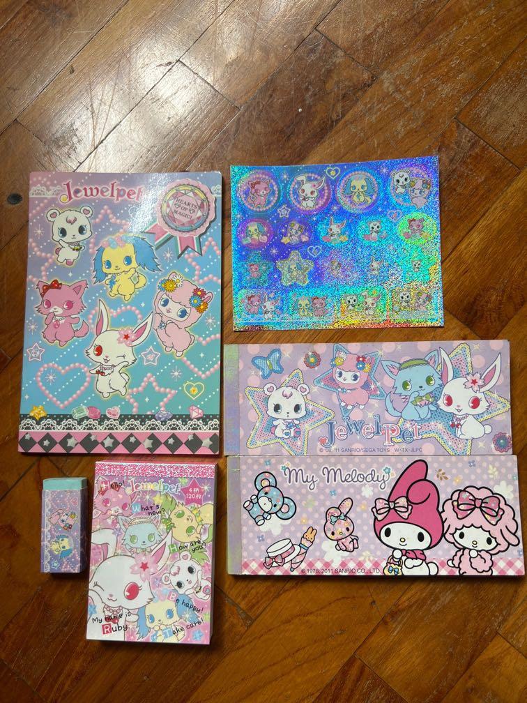 Jewelpet & my melody, Hobbies & Toys, Stationery & Craft, Stationery