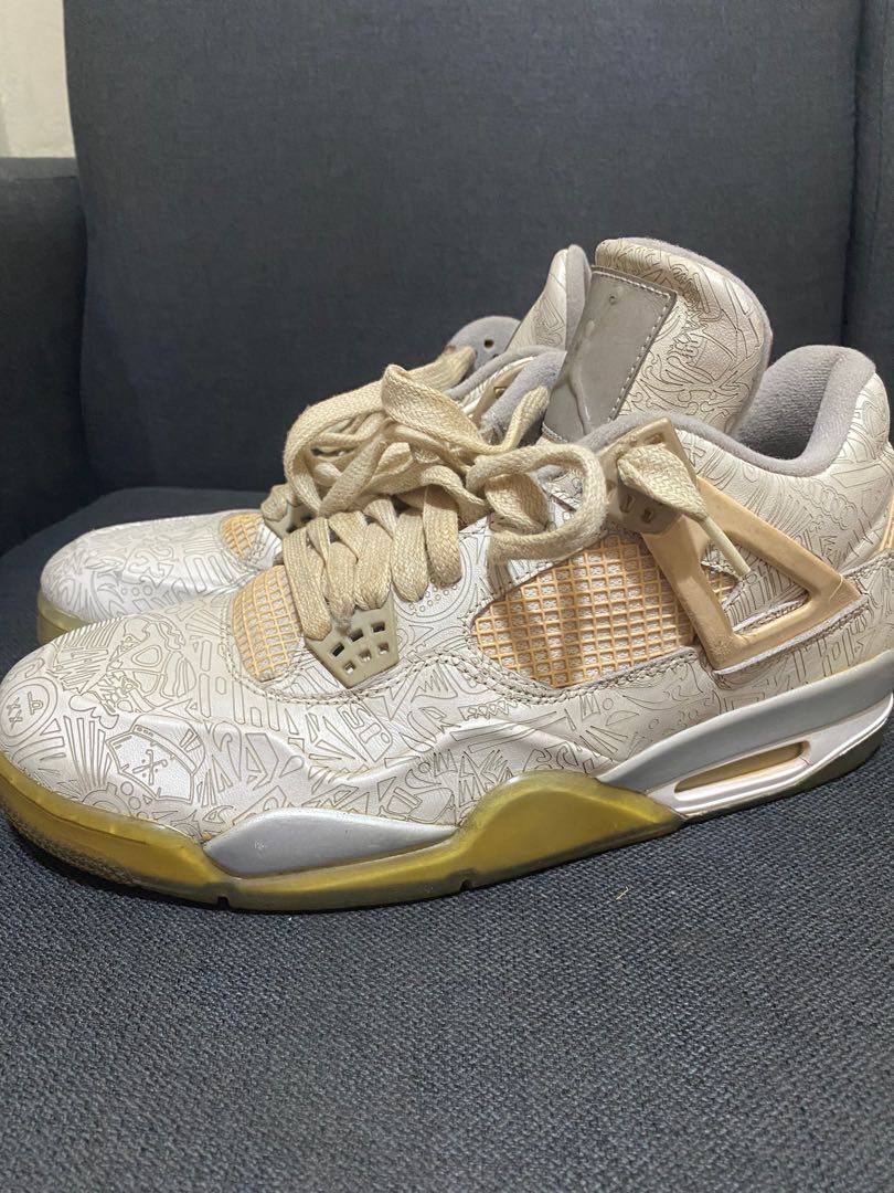 Jordan 4 laser, Men's Fashion, Footwear 