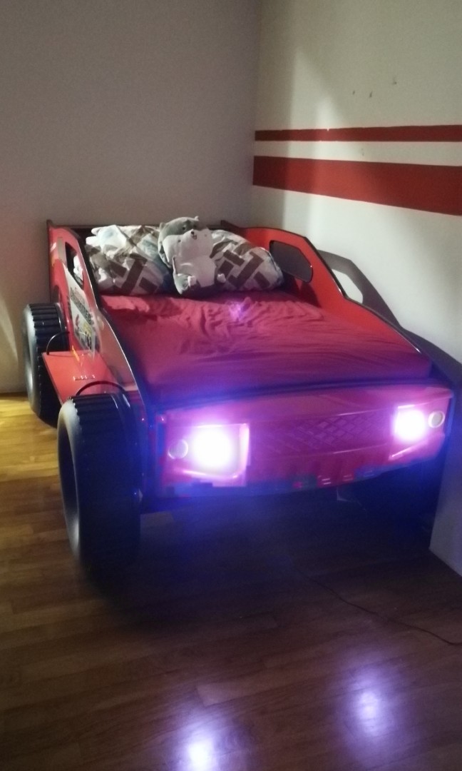 Children car design bed, Furniture & Home Living, Furniture, Bed Frames