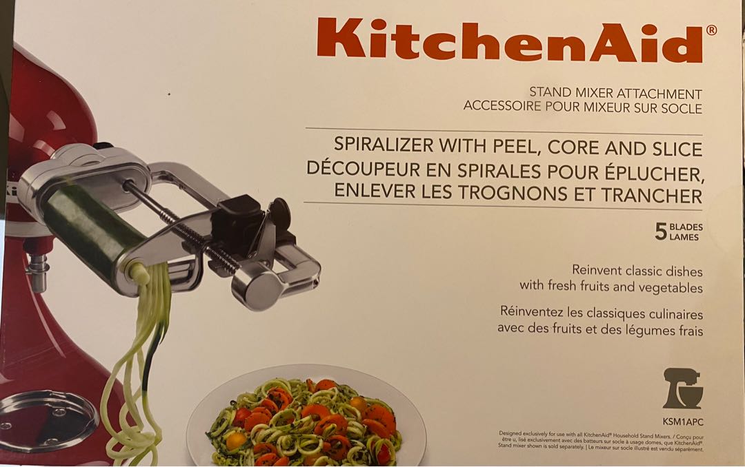 kitchenaid spiralizer attachment