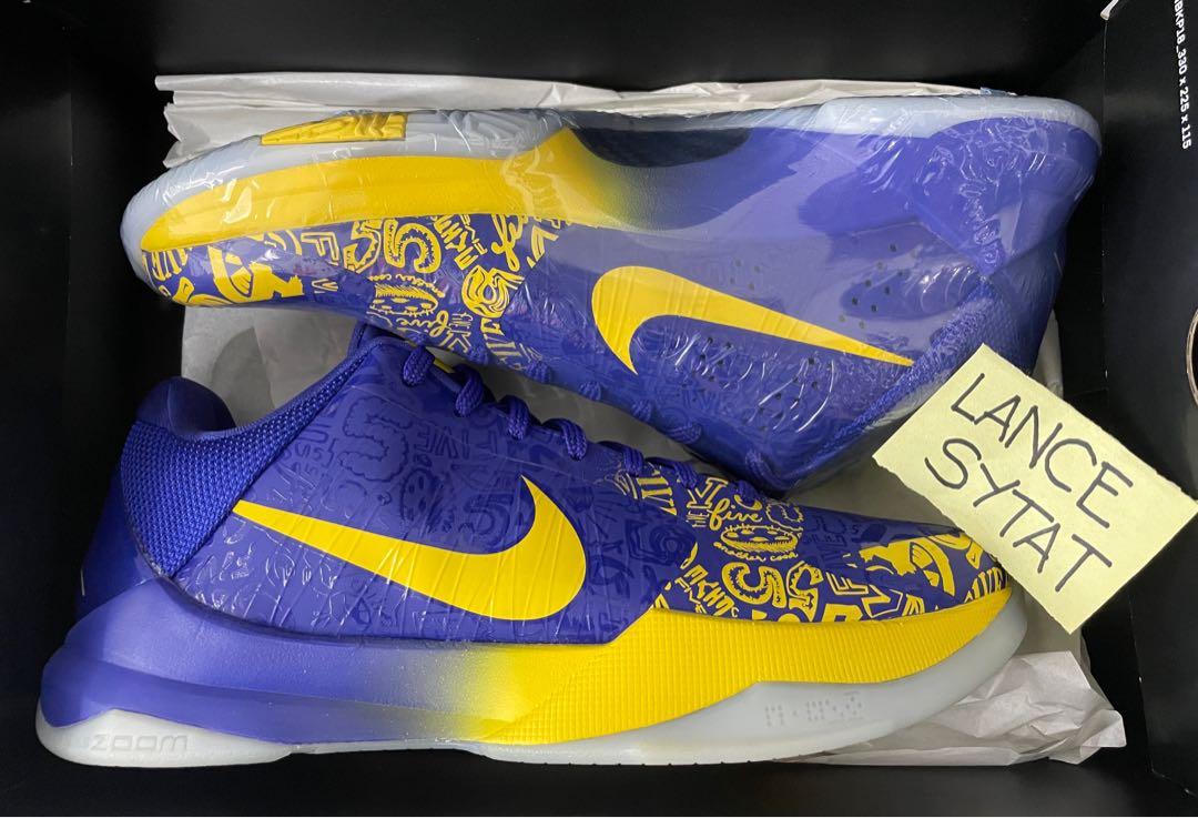 Kobe V Protro 5 Rings (2020), Men's Fashion, Footwear, Sneakers on Carousell