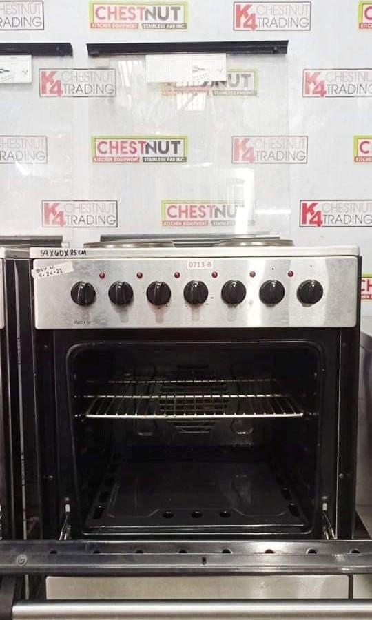 La Germania 4 Electric Hot Plate Stove with Electric Oven, TV & Home