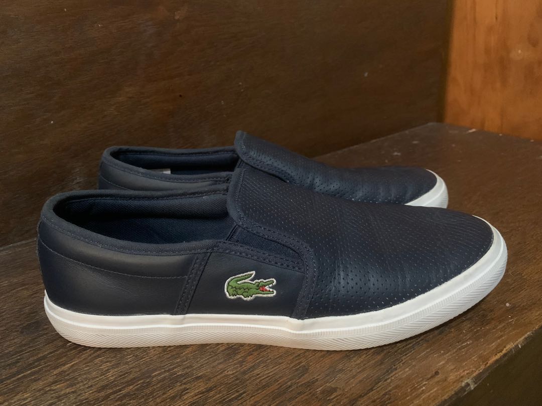 Lacoste gazon slip on store