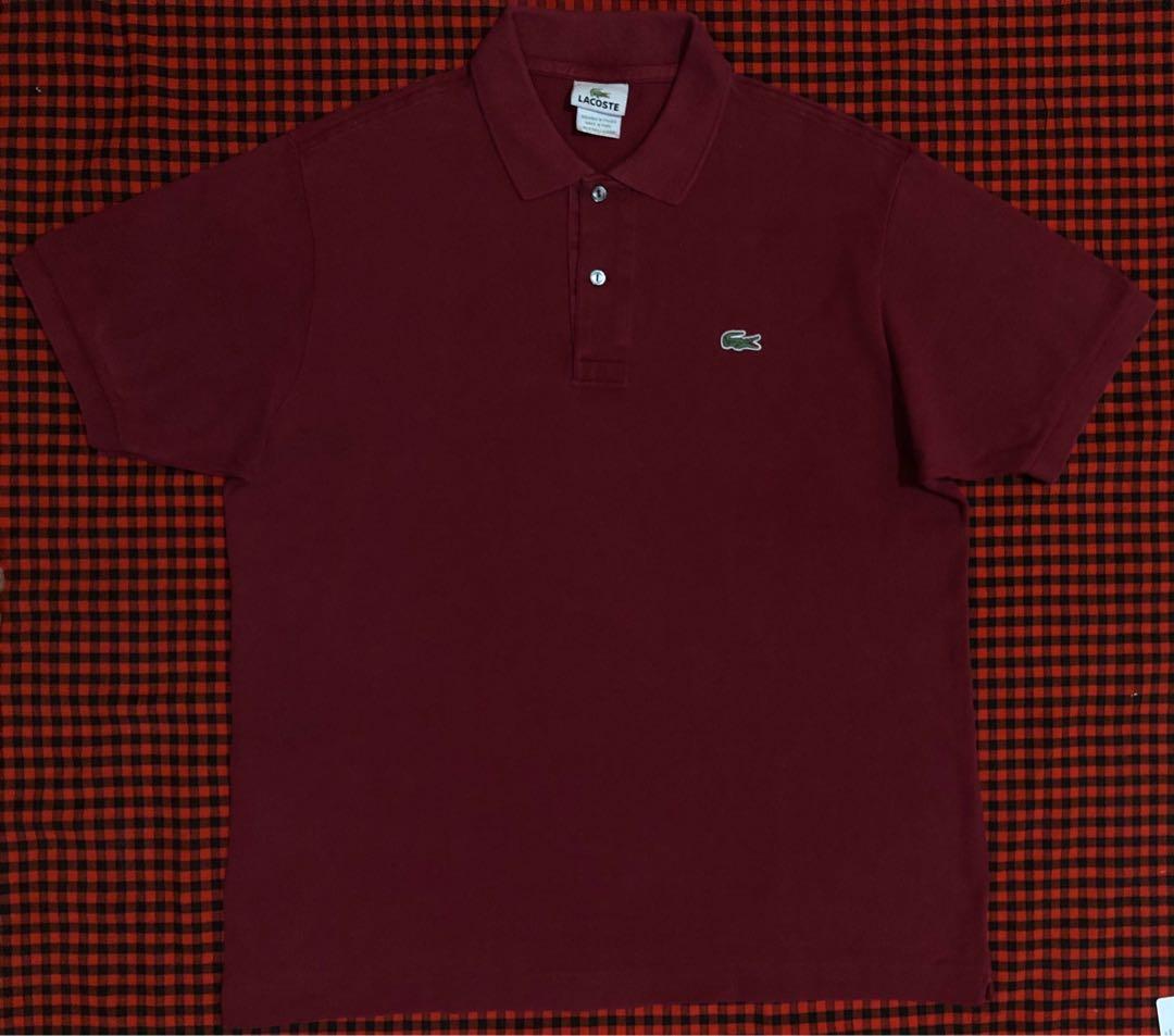 Lacoste maroon shirt Clearance