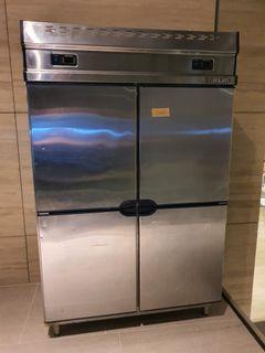 LARGE 4DOOR CHILLER / FREEZER FRIDGE