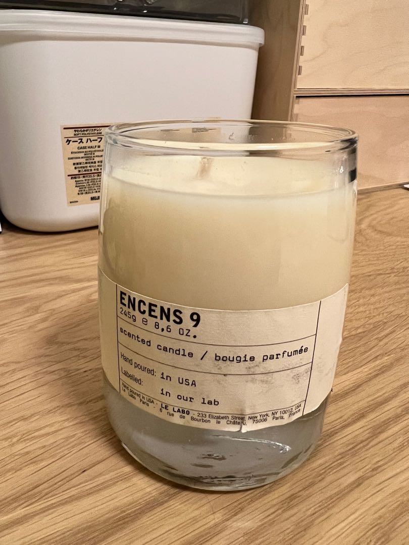 Le Labo Encens 9 乳香香氛蠟燭, 美妝保養, 香水在旋轉拍賣