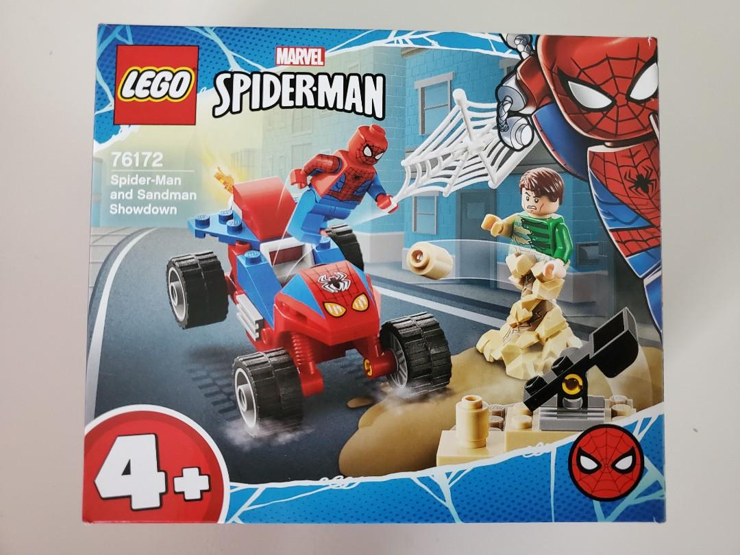 sandman vs spiderman lego