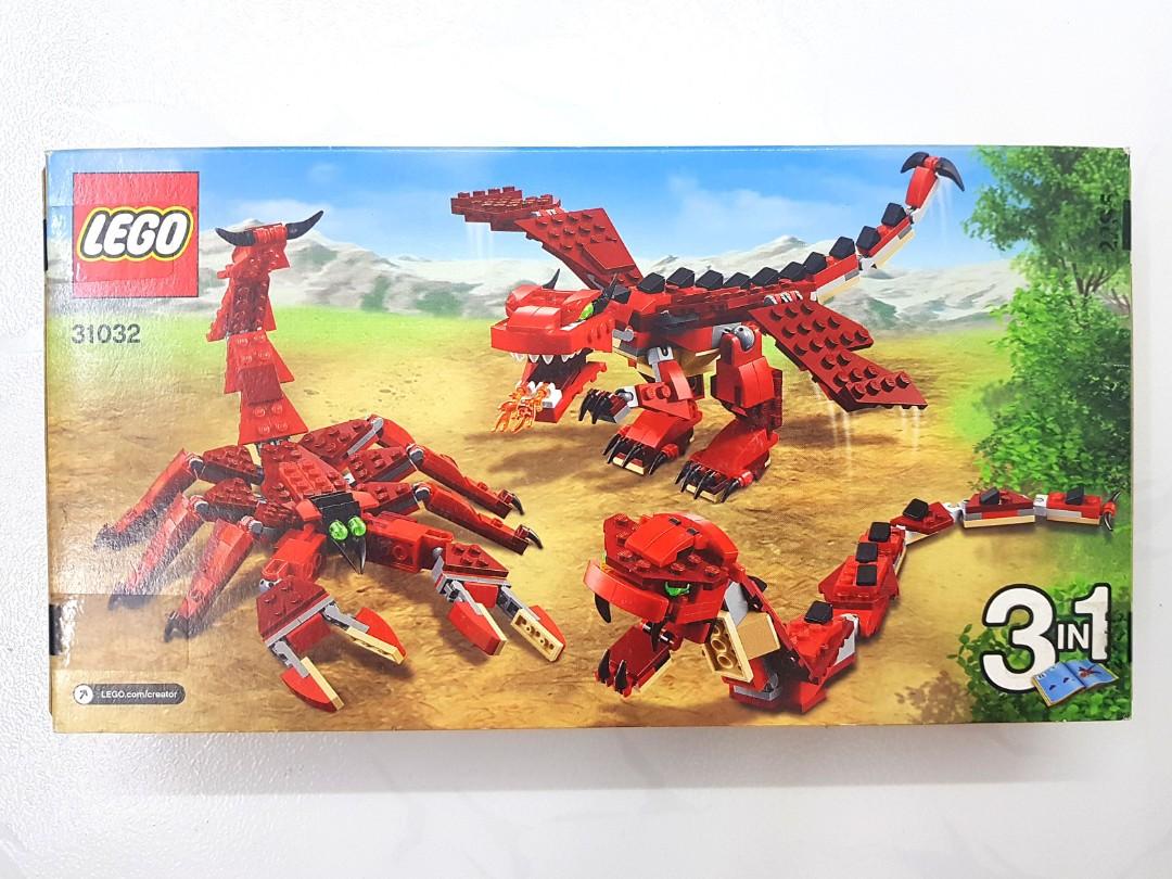 Lego creator red best sale creatures