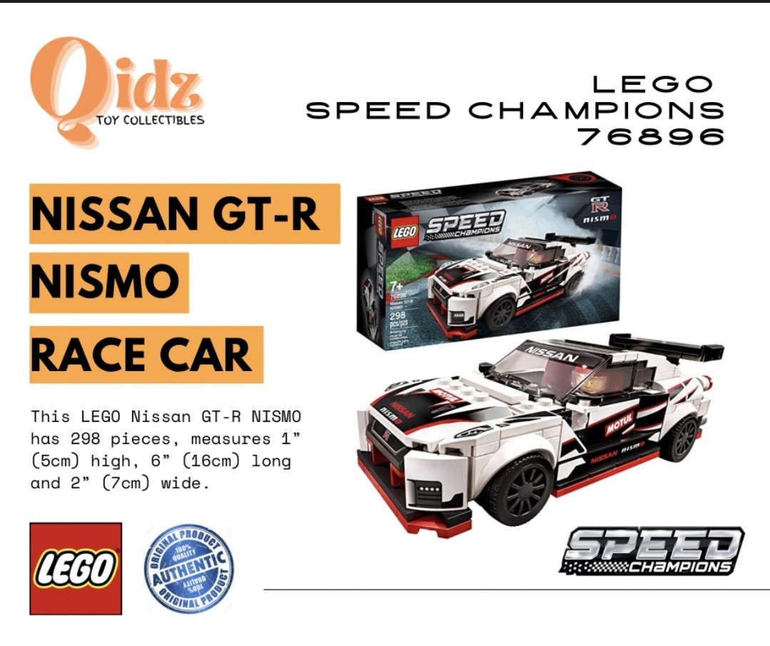 Lego Speed Champions 76896 Nissan GT R NISMO Hobbies Toys