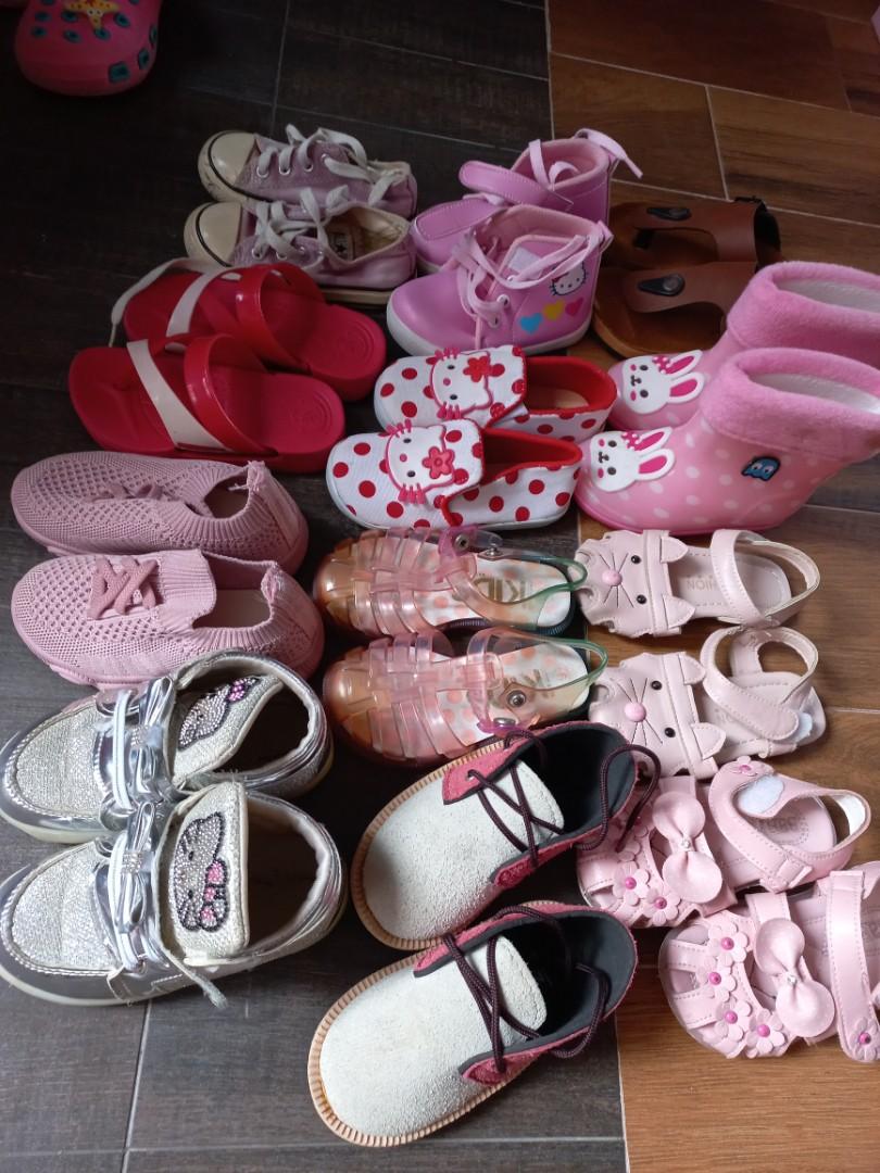 Little girls shoes 12 pairs