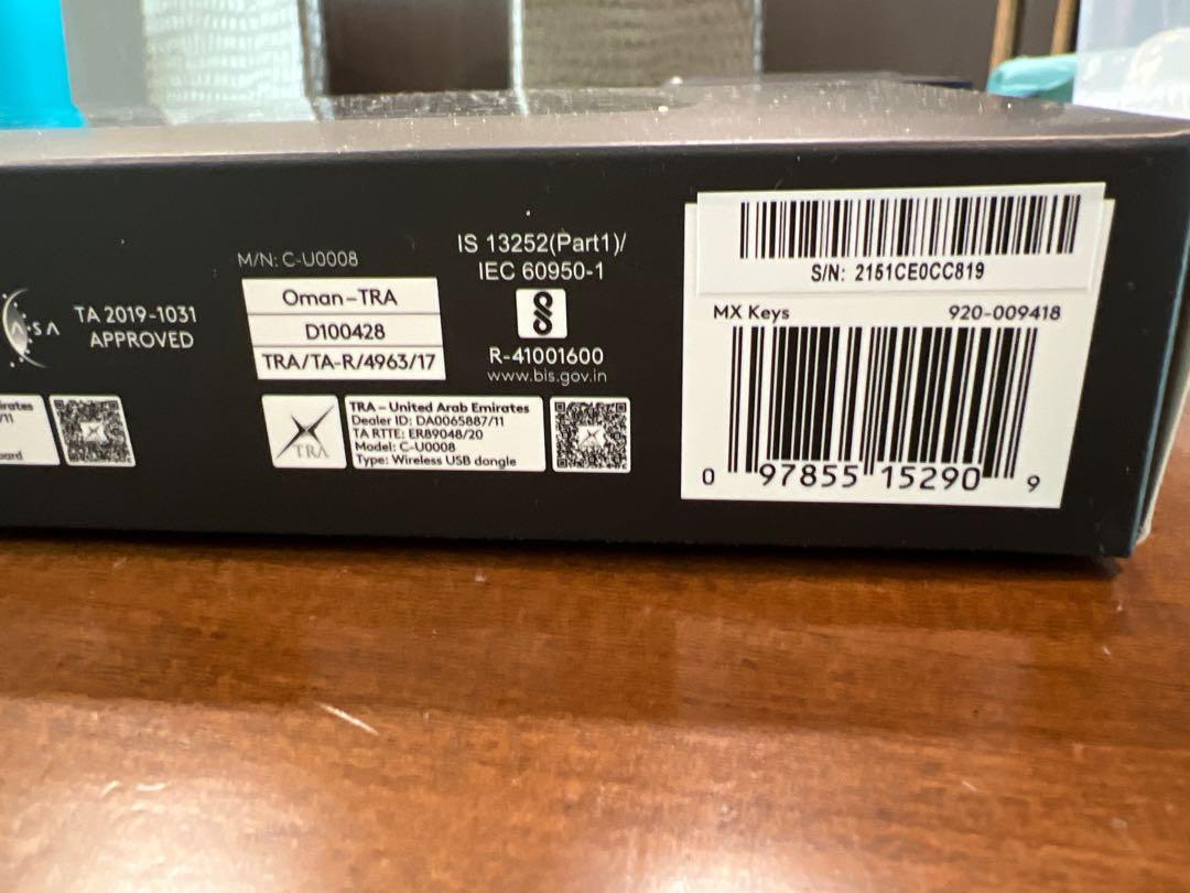 Logitech (Category: Computer Keyboard) located in Singapore. Submitted by msrws (Listing ID 1158376061, Image 3). Description: Unopened, brand new from store. .