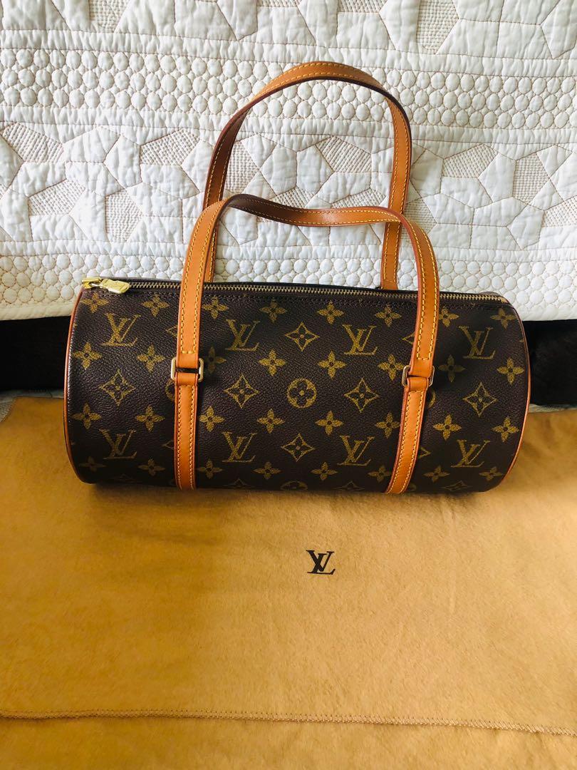 Louis Vuitton Monogram Papillon Barrel Bag Cylinder 231lvs716W, Women's, Size: One Size