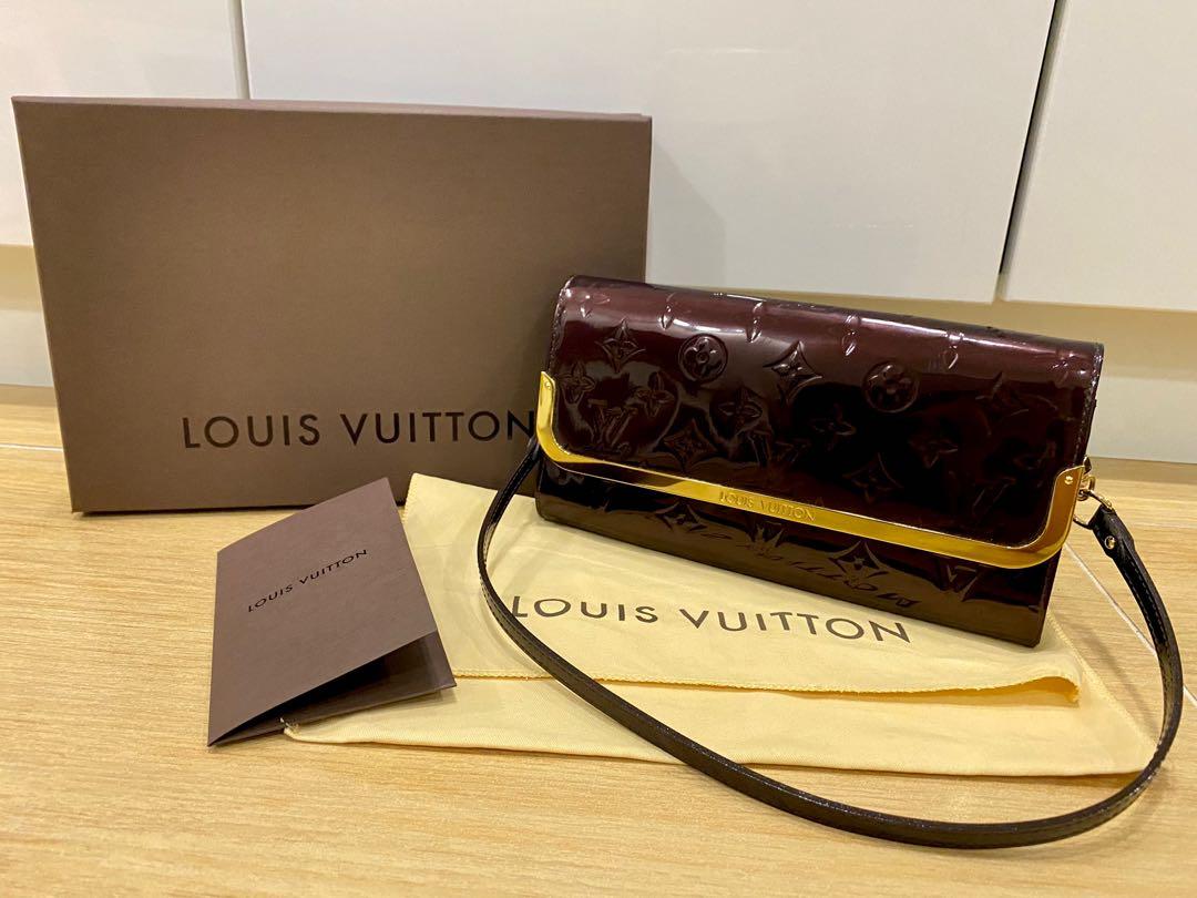 Louis Vuitton Monogram Vernis Rossmore MM M91549 Women's Shoulder Bag  Amarante