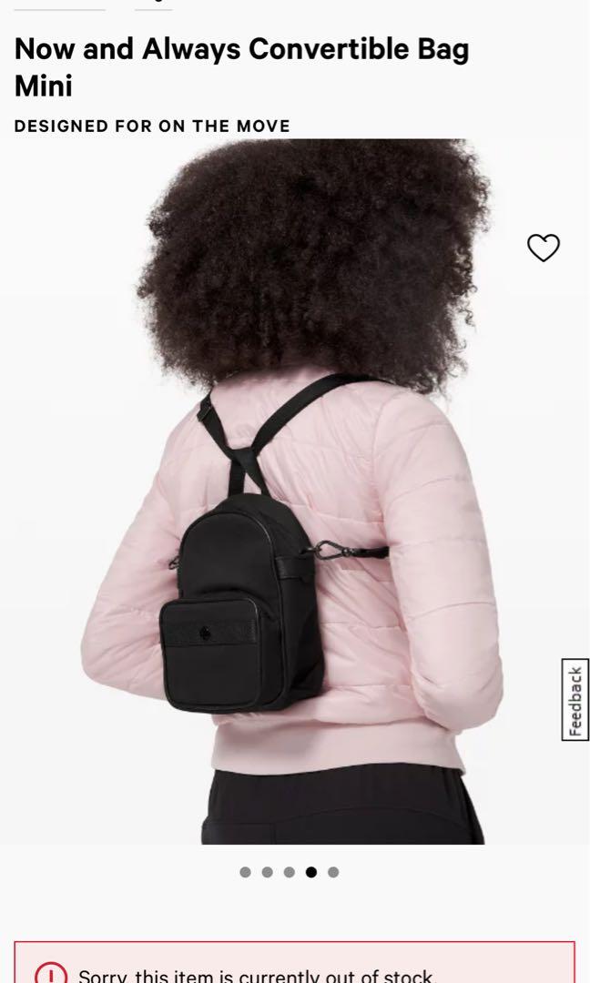 Lululemon Now And Always Convertible Bag