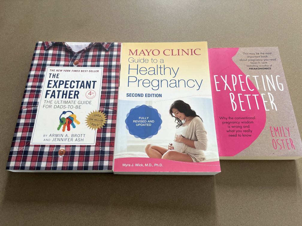 Maternity books for expecting parents, Babies & Kids, Maternity Care on Carousell